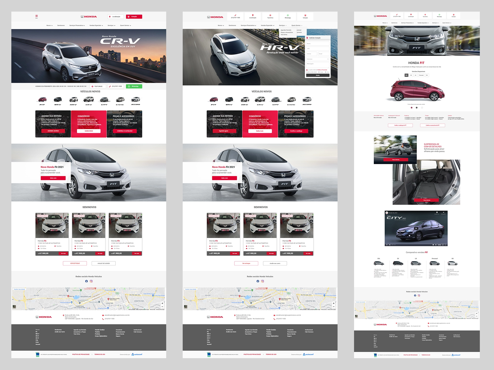 Design UX/UI + Desenvolvimento Full Stack Web Front-end e Back-end